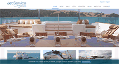 Desktop Screenshot of jetserviceibiza.com